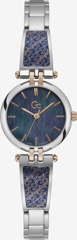 Gc Analog Watch in Silver: front