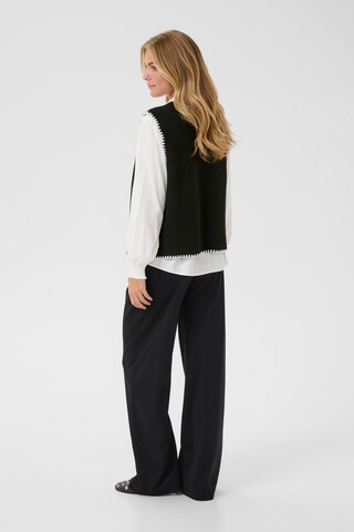 Cream Vest 'Timmie' i sort