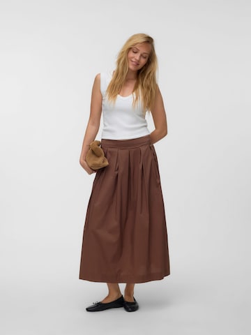 VERO MODA - Falda 'VMLotus' en marrón