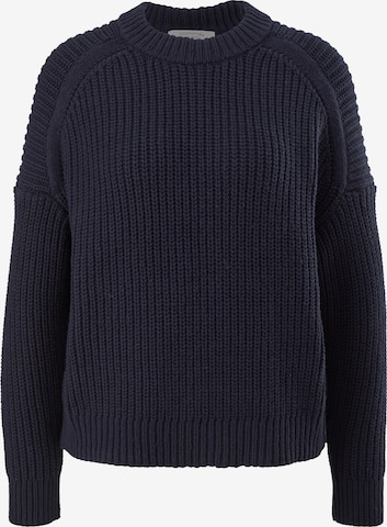 comma casual identity Pullover in Blau: predná strana