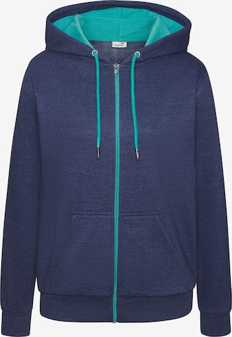 KangaROOS Sweatjacke in Blau: Vorderseite