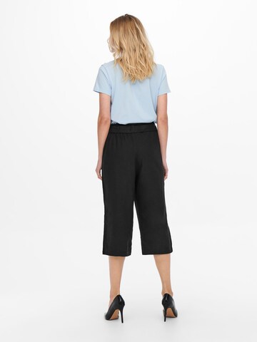 JDY Wide leg Broek 'SAY' in Zwart