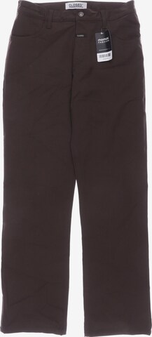 Closed Pants in S in Brown: front