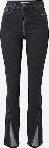 EDITED רגיל ג'ינס 'Annilie' בשחור: מלפנים