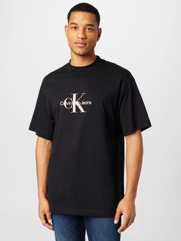 Calvin Klein Jeans T-Shirt in Schwarz: Vorderseite