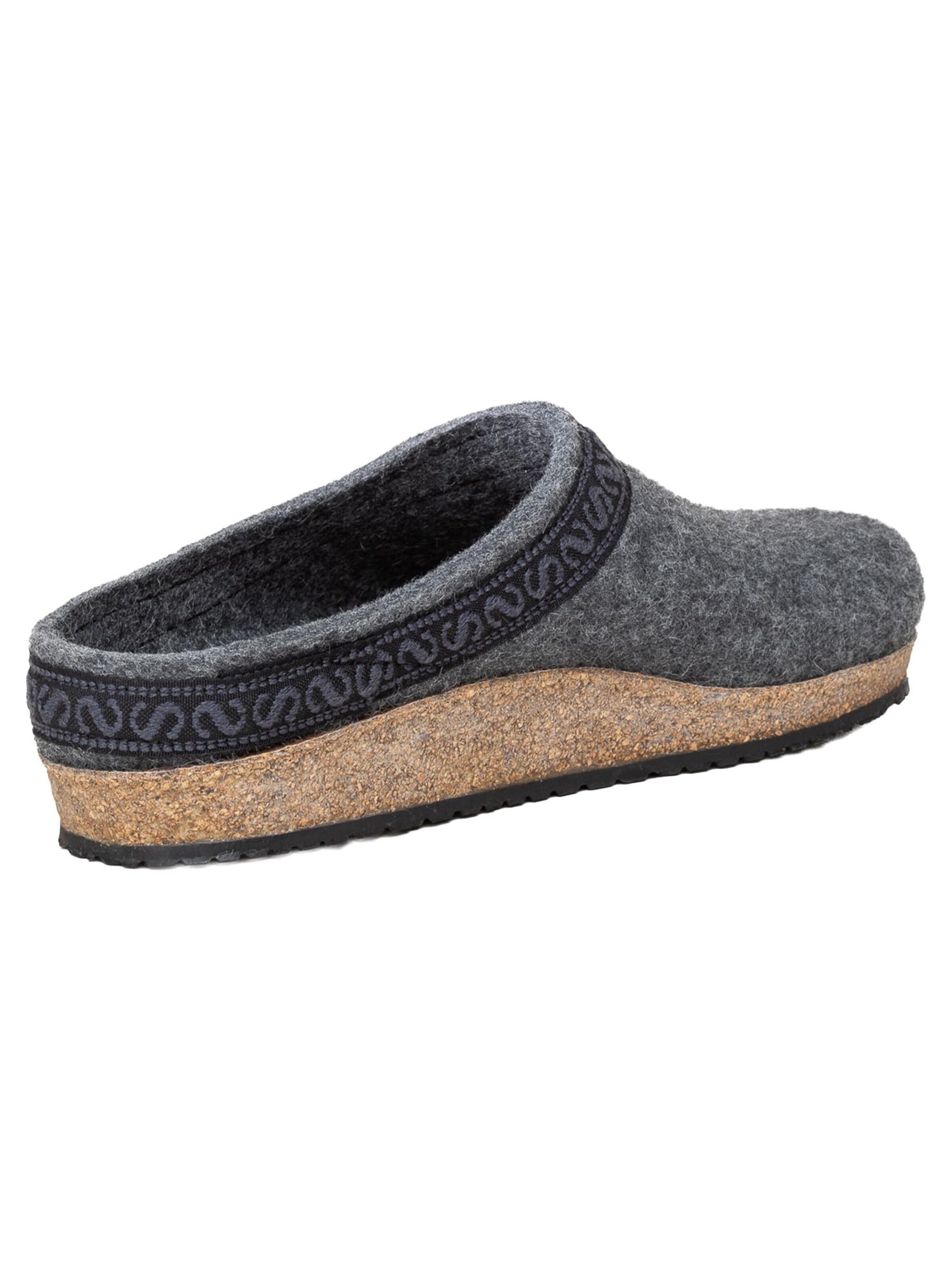 Stegmann Clogs 'Filz' in Grey
