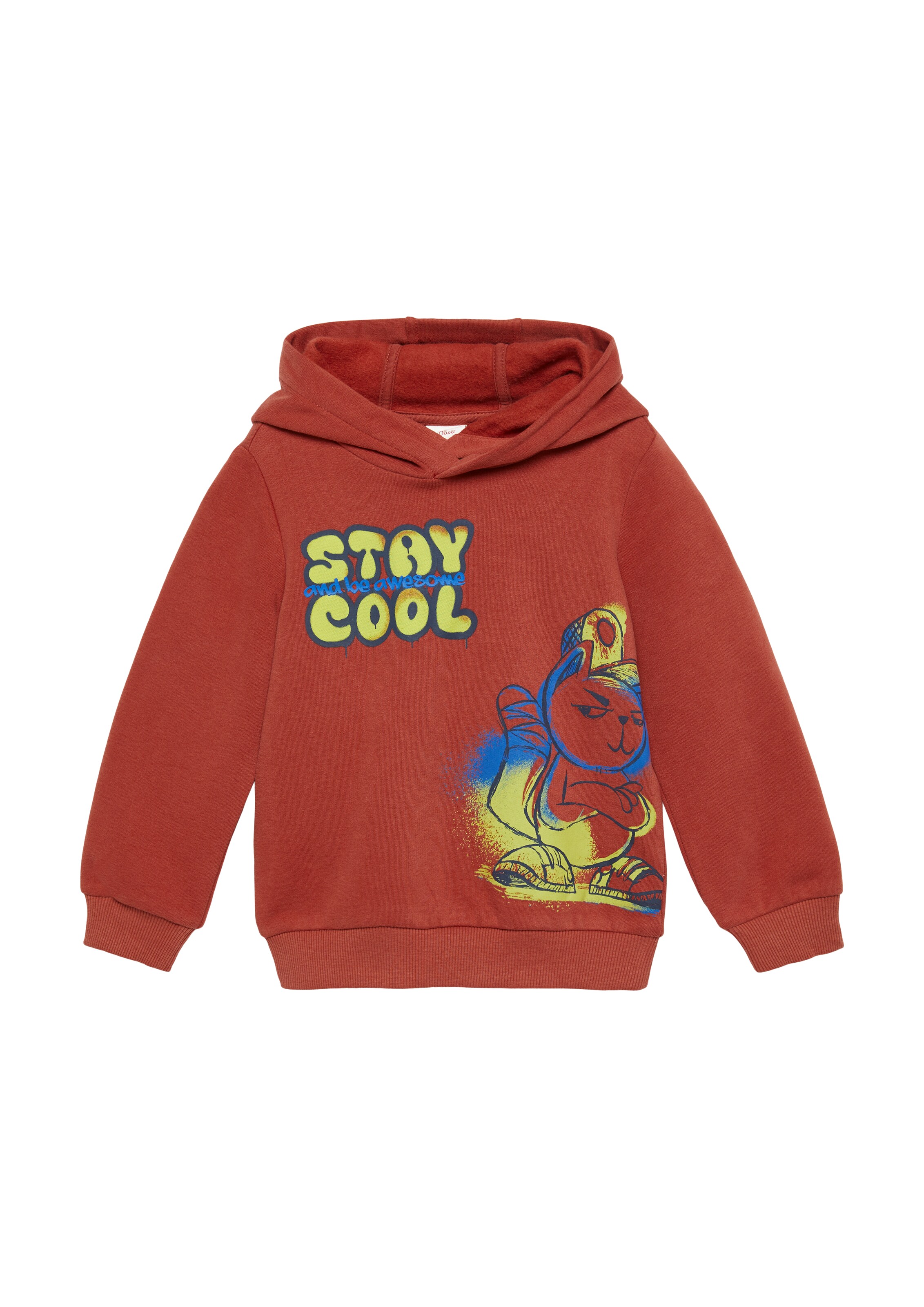 Sweat s.Oliver en rouge : devant