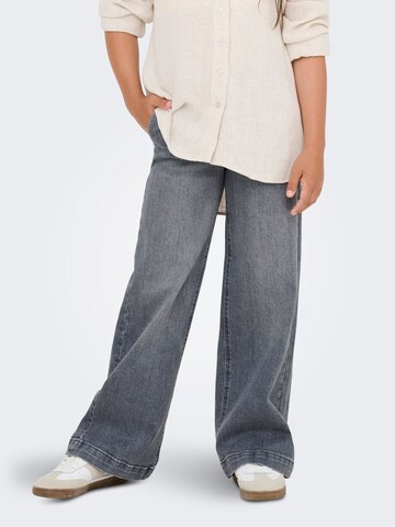 Wide Leg Jean 'KOGNew Brook' ONLY GIRLS en gris : devant