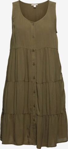 EDC BY ESPRIT Kleid in Grün: predná strana
