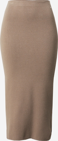 MUSTANG Spódnica 'MADERA' w kolorze brązowy: przód
