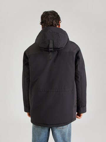 Geacă de iarnă 'Everest' de la Superdry & Co pe negru