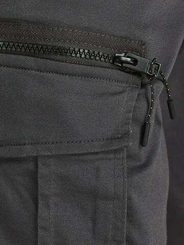 JACK & JONES - Tapered Pantalón cargo 'JJIAce JJDex' en gris