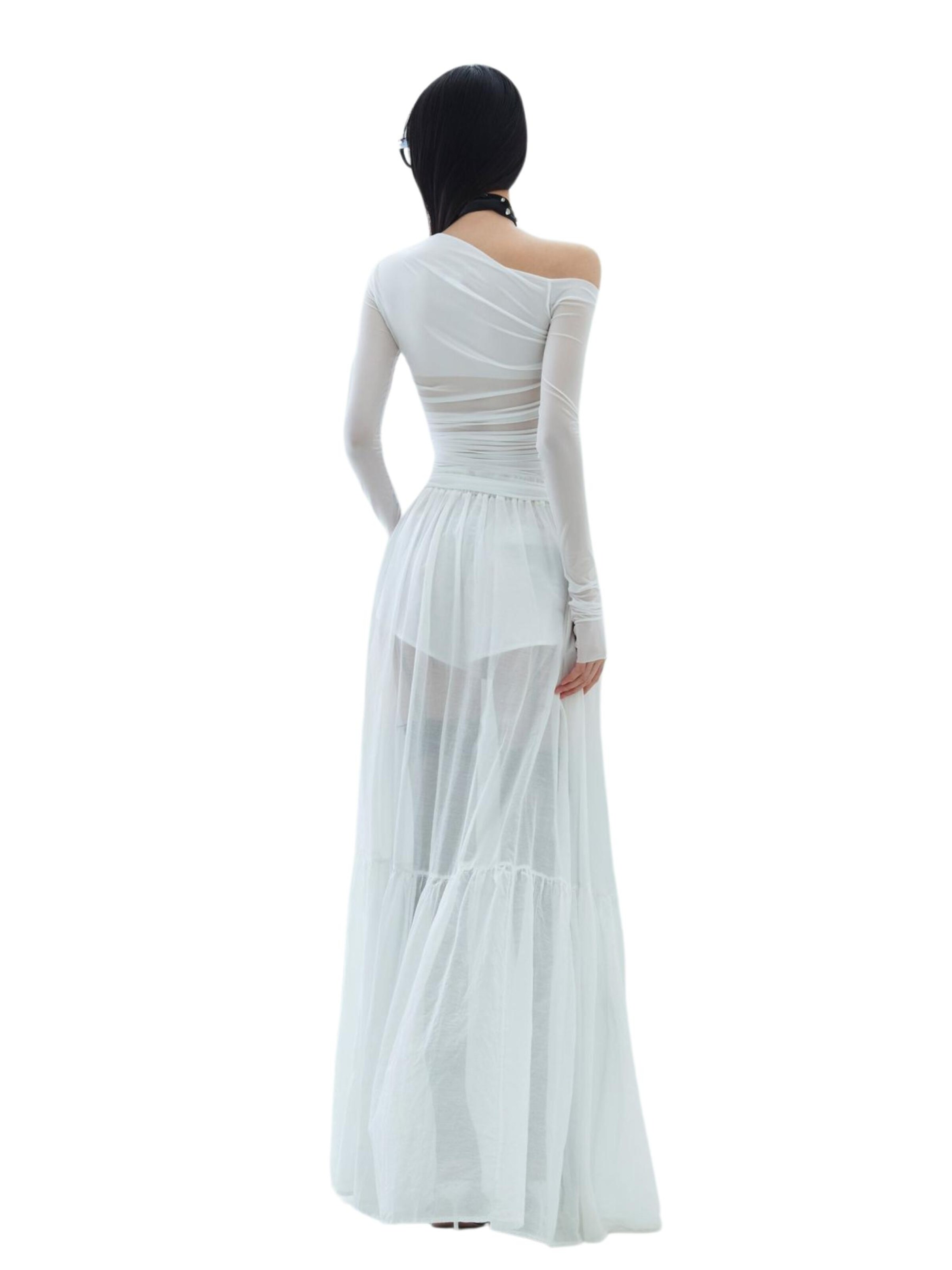 Gonna di Aniye By in bianco