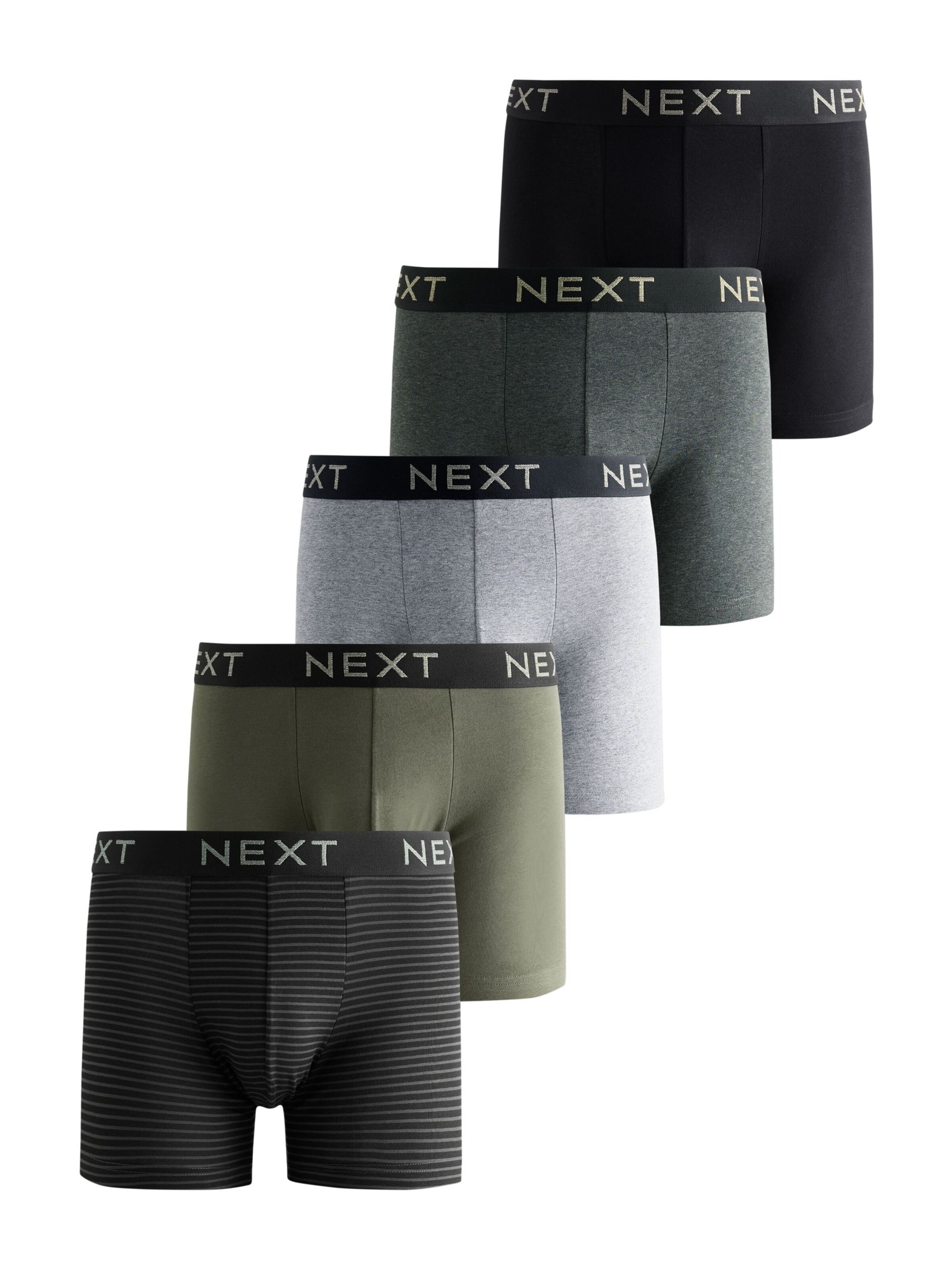 Next Boxershorts in Grau: Vorderseite