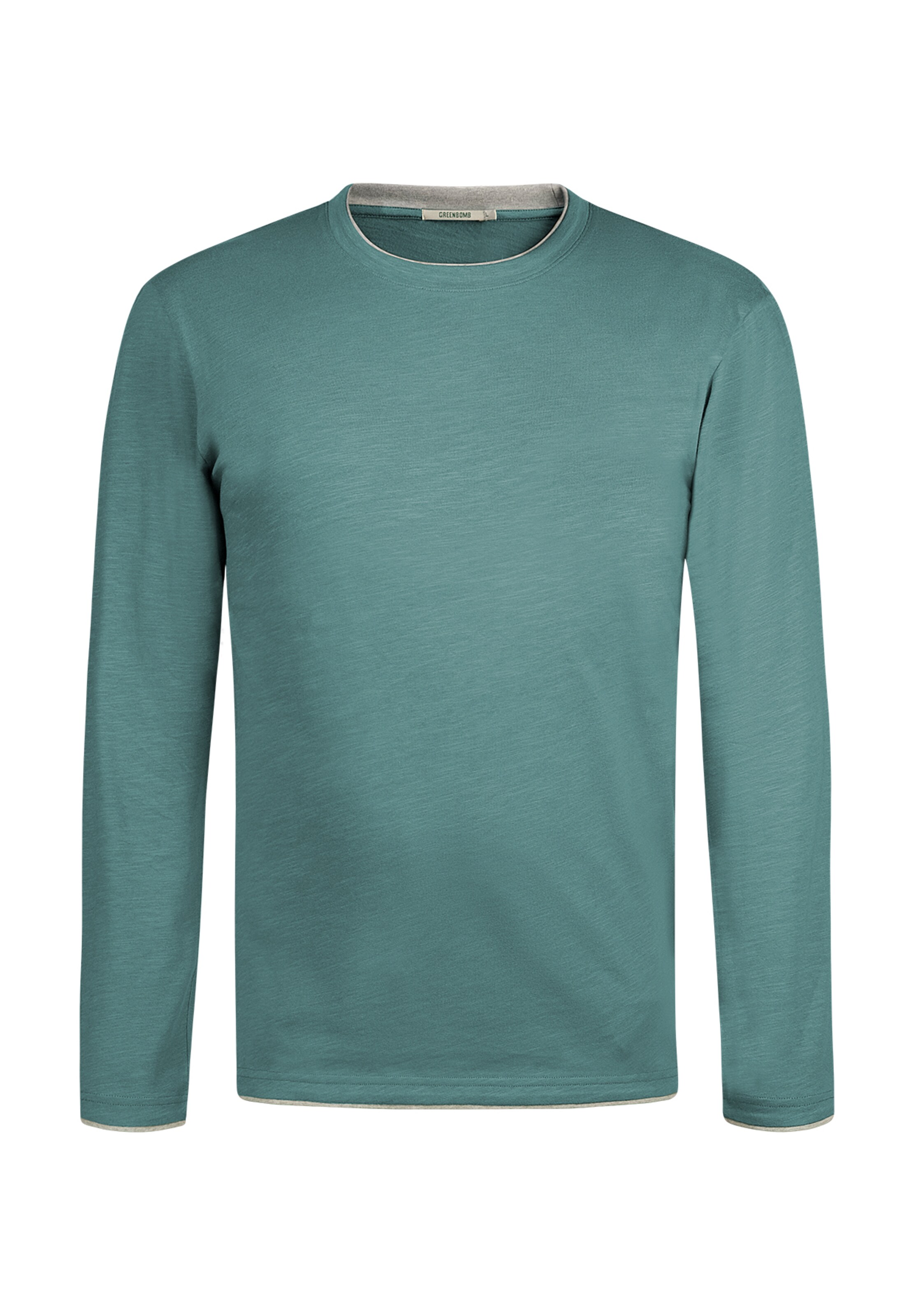 GREENBOMB Shirt in Grün: Vorderseite