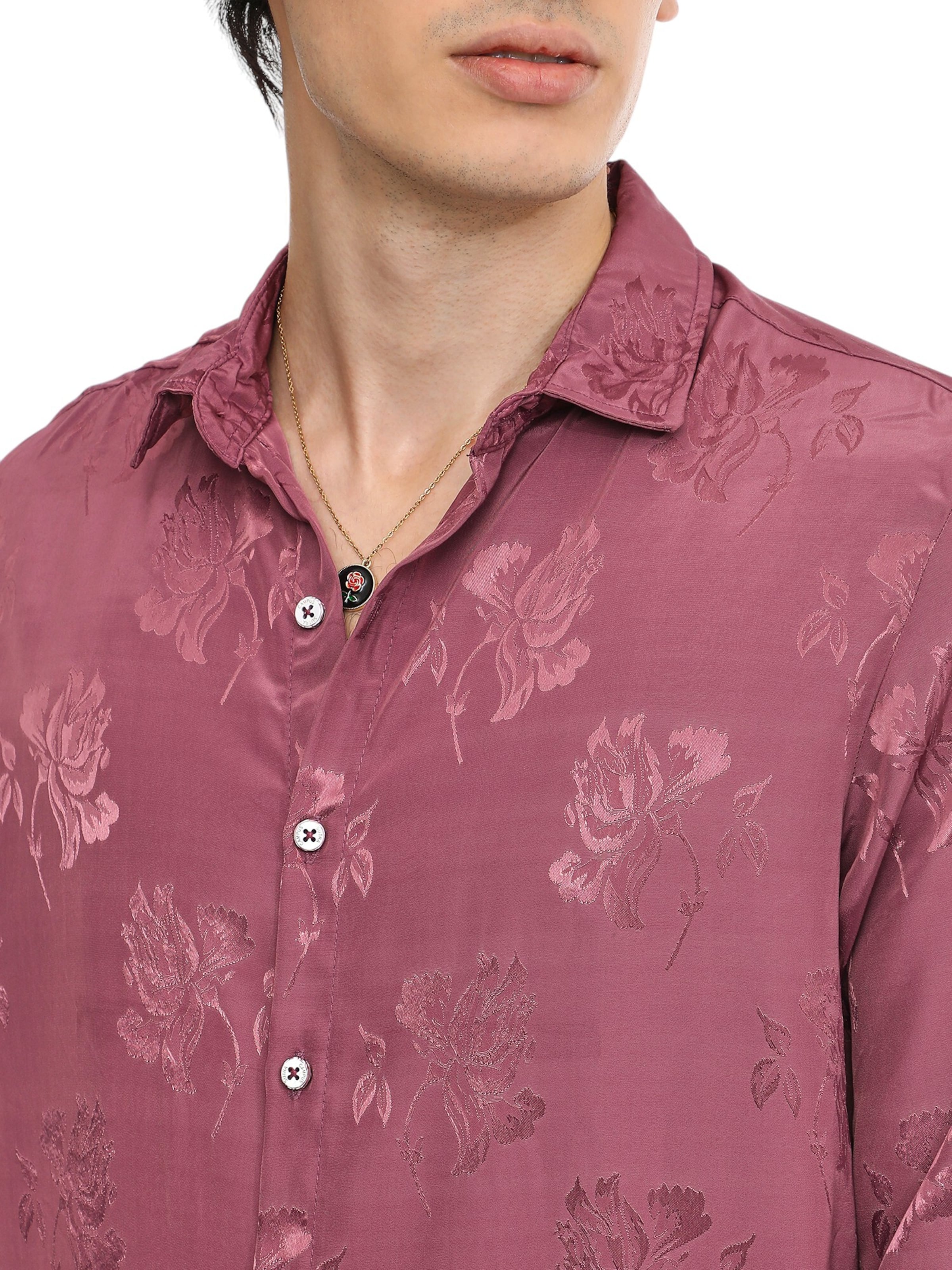 Regular fit Camicia ' Yolanda ' di Campus Sutra in rosa