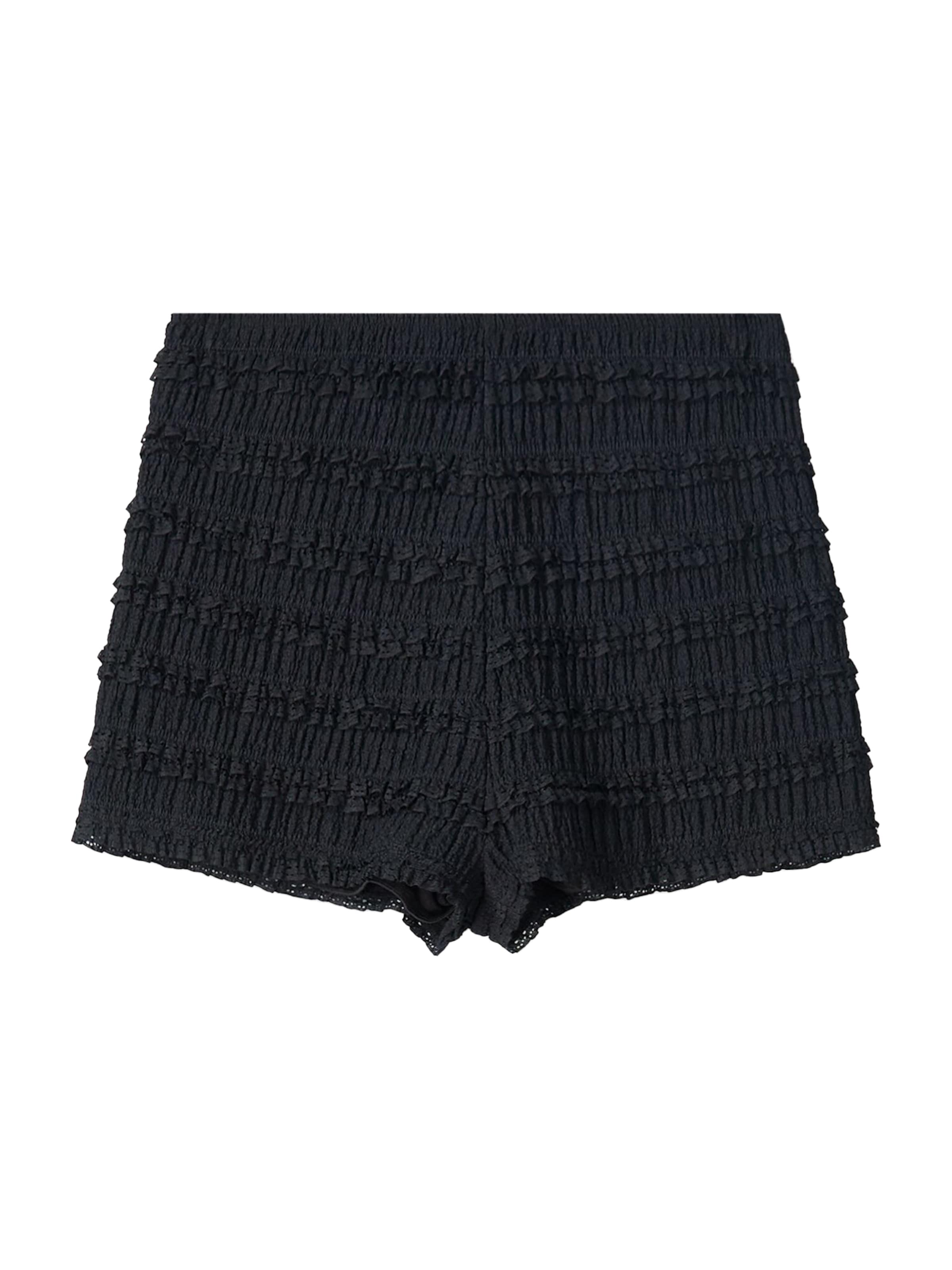 Bershka Spodnie w kolorze czarny: przód