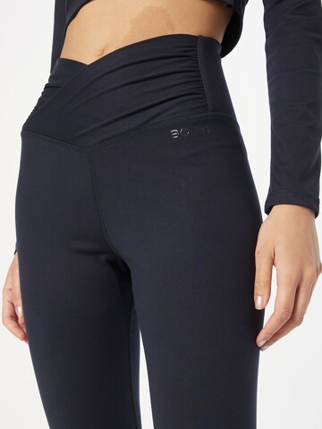 BJÖRN BORG Skinny Sporthose in Schwarz