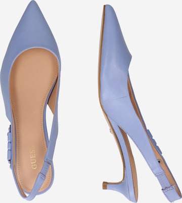 GUESS Pumps med slynger 'Jeren' i lilla