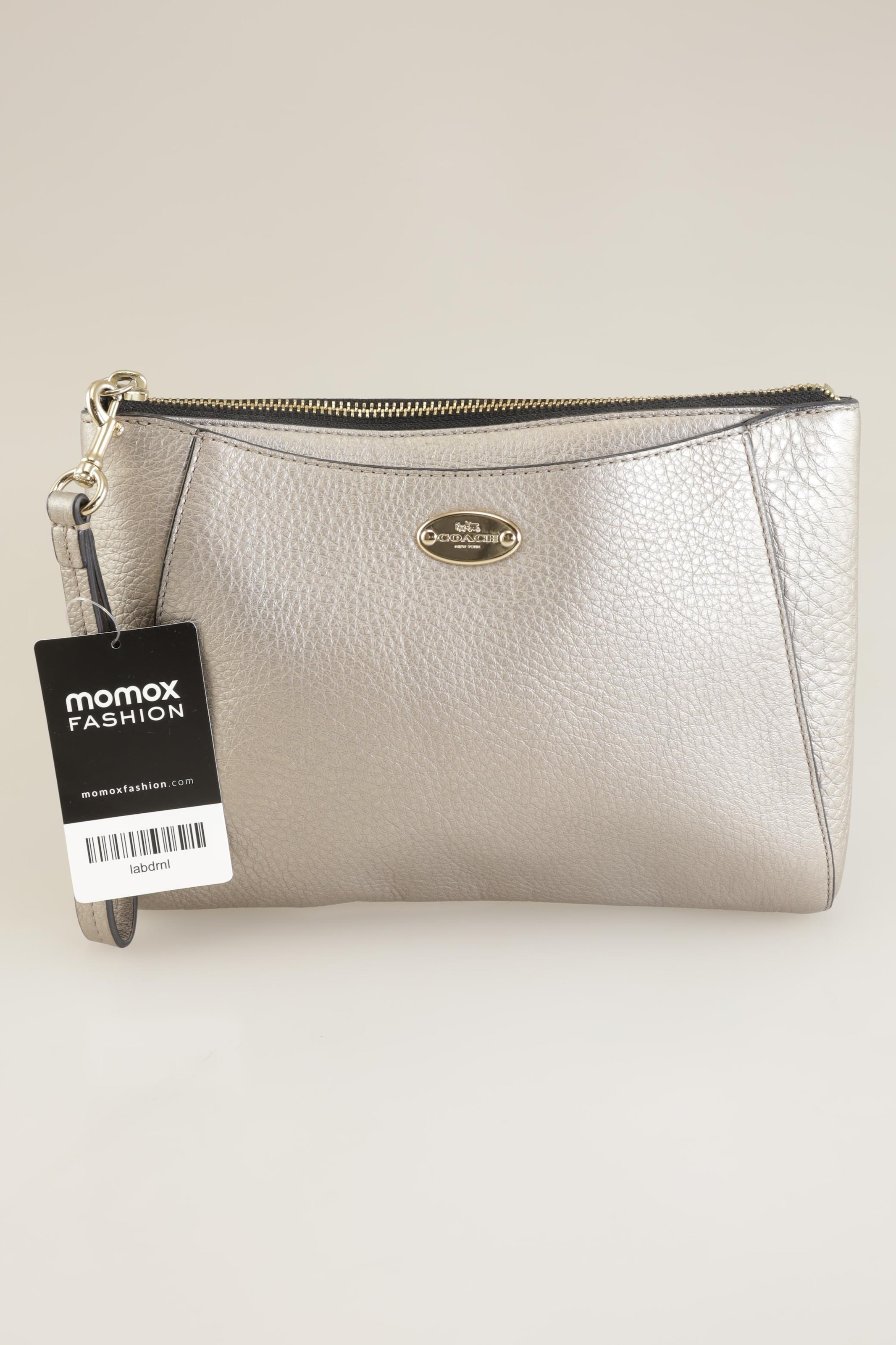 COACH Handtasche klein Leder One Size in Silber: Vorderseite
