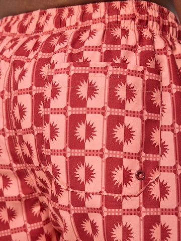 Next - Calções de banho em vermelho