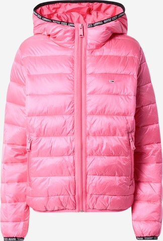 Tommy Jeans Regular Between-Season Jacket in Pink: front