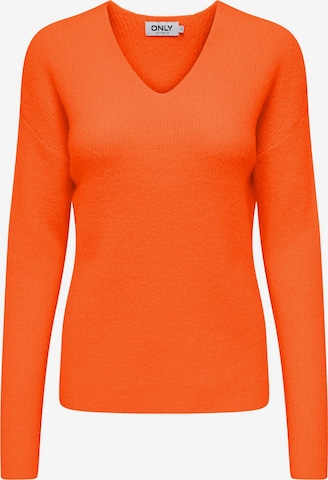 ONLY - Jersey 'CAMILLA' en naranja: frente