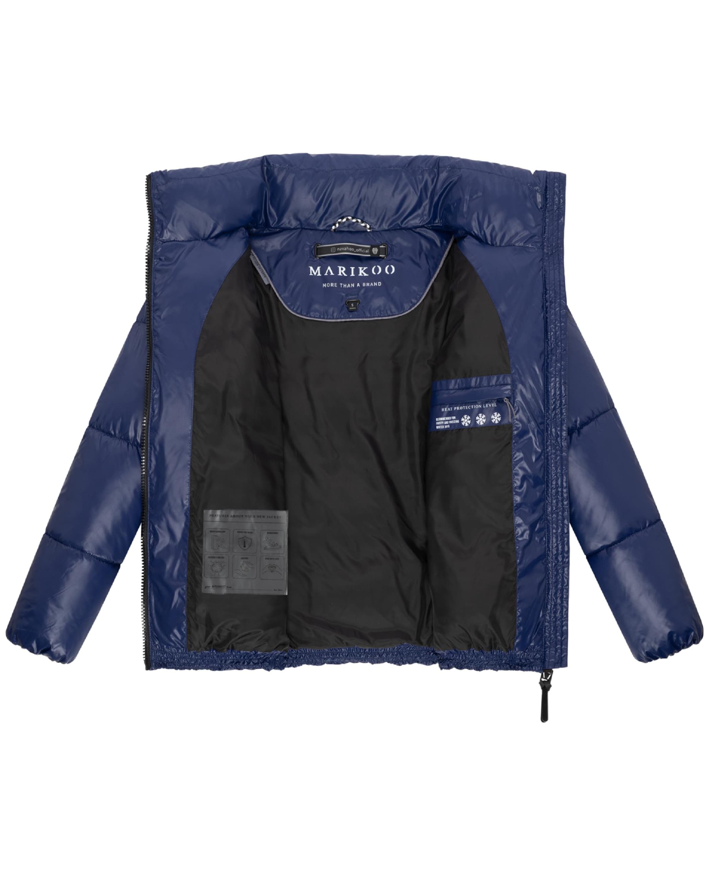 Veste d’hiver 'Hazalee 16' MARIKOO en bleu