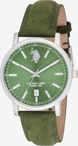 Montre à affichage analogique 'Melville' U.S. POLO ASSN. en vert : devant