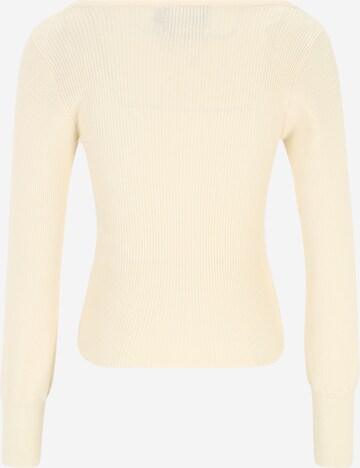 Pieces Petite Sweater 'JAMIL' in Beige