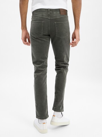 Nils Sundström Regular Pants 'Aiden' in Green