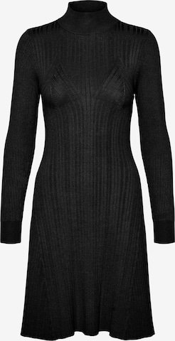 Robes en maille 'SALLY' VERO MODA en noir : devant