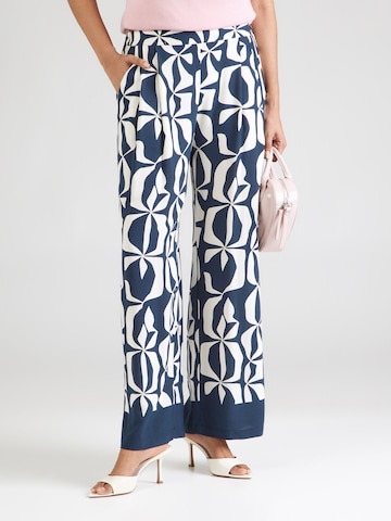 Wide leg Pantaloni 'Pi44nja' di ZABAIONE in blu: frontale