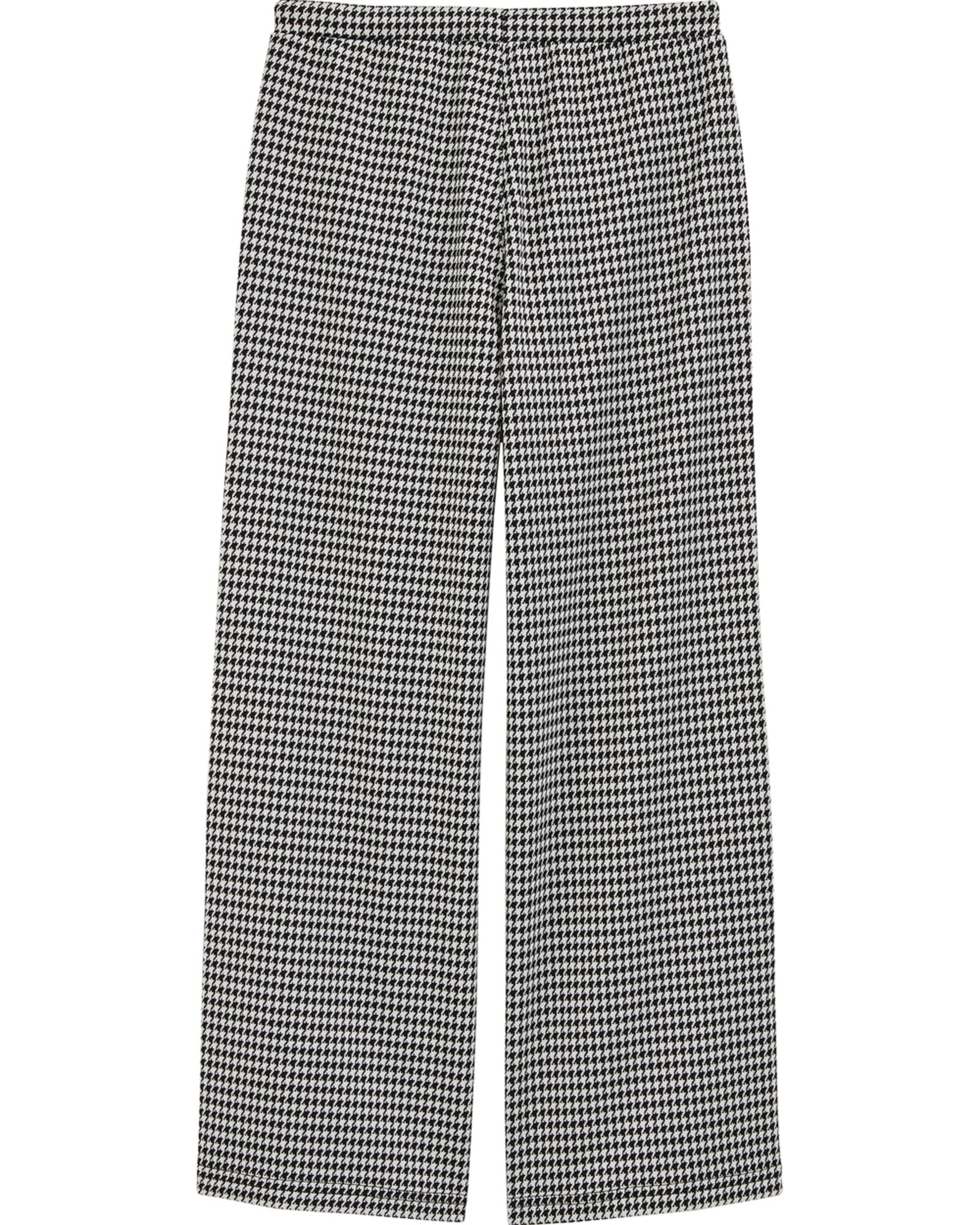 WE Fashion Regularen Hlače | črna barva