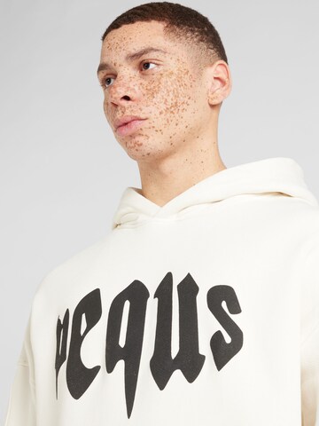 Pequs Sweatshirt i vit