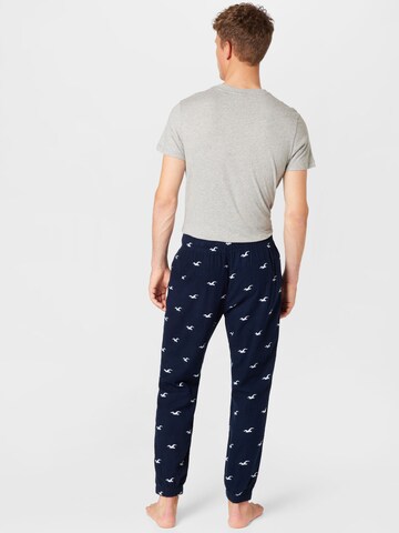 HOLLISTER Pyžamové kalhoty – modrá