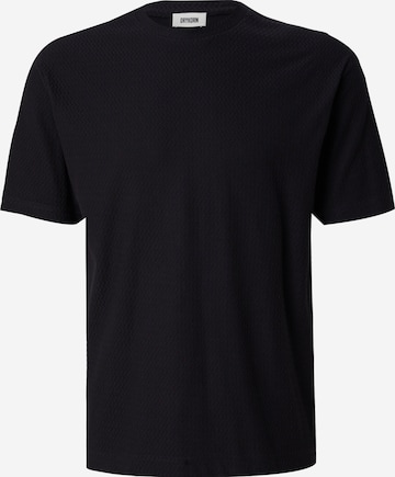 T-Shirt 'GILBERD 10' DRYKORN en noir : devant
