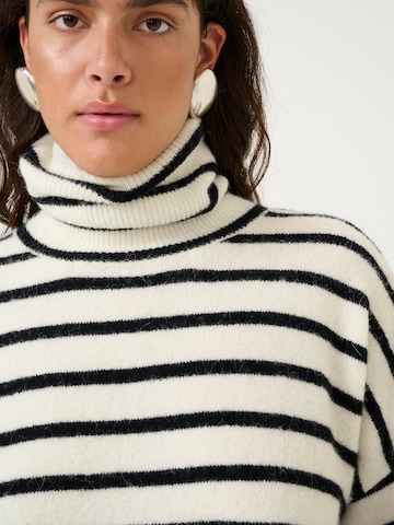 Gestuz - Jersey 'AlphaGZ' en beige