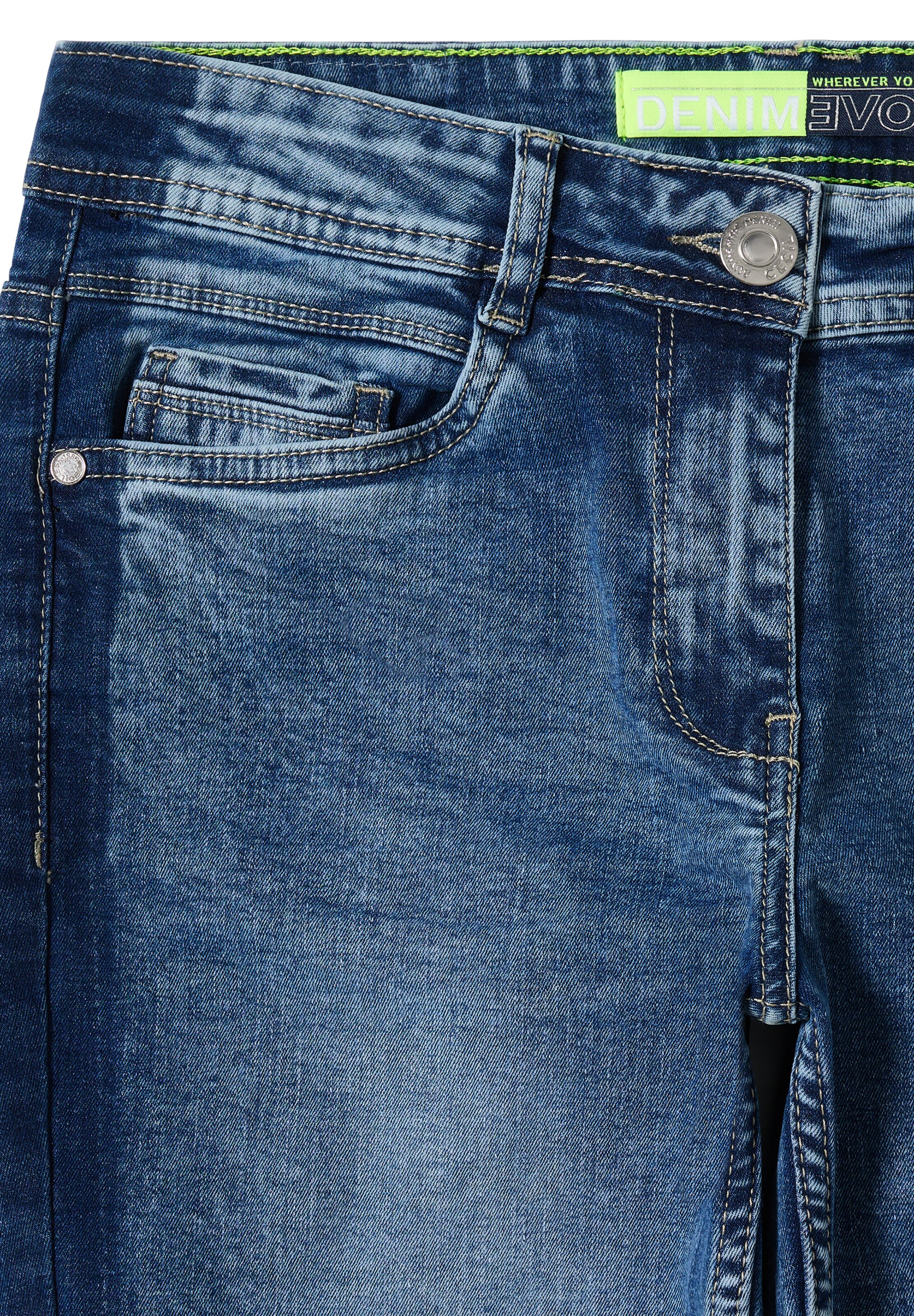 CECIL Regular Jeans 'Scarlett' in Blau