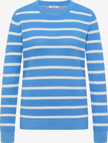 CECIL Sweater in Blue: front