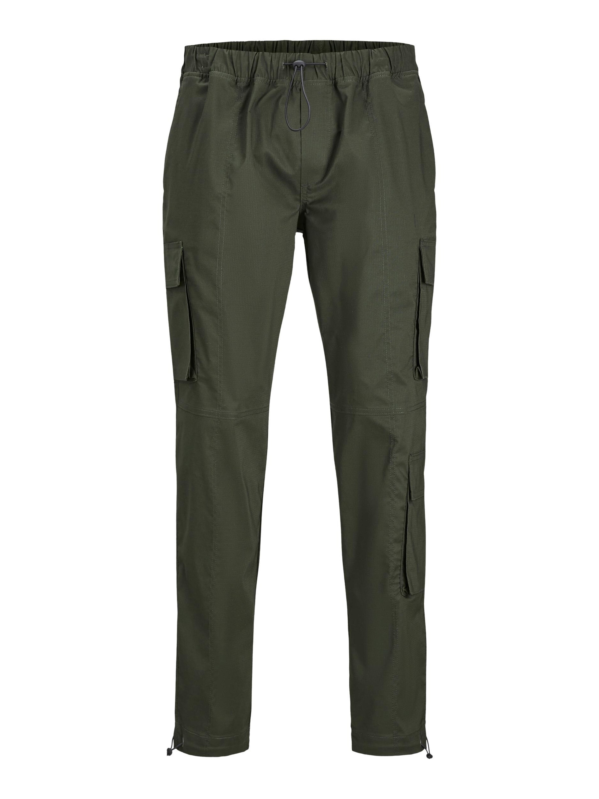 JACK & JONES Regular Hose 'Bill Virgo' in Grau: Vorderseite