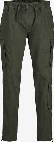 JACK & JONES Regular Cargobroek 'Bill Virgo' in Grijs: voorkant