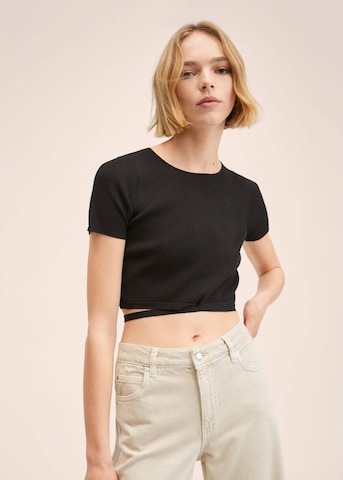 Wide leg Jeans 'Agnes' di MANGO in beige