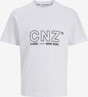 JACK & JONES Shirt 'CNZ' in White: front
