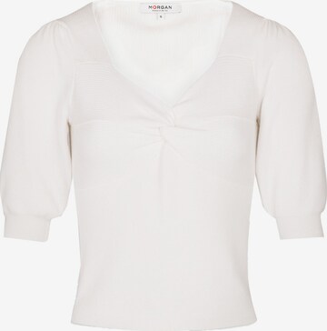 Morgan Sweater 'NANA' in White: front