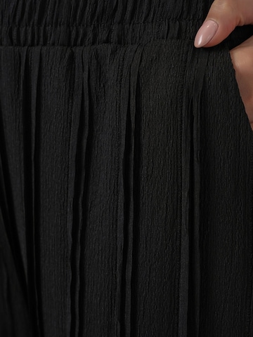Wide Leg Pantalon Bigdart en noir