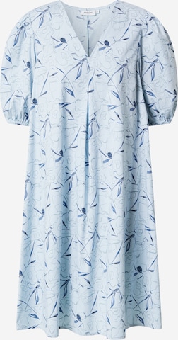 Robe MSCH COPENHAGEN en bleu : devant