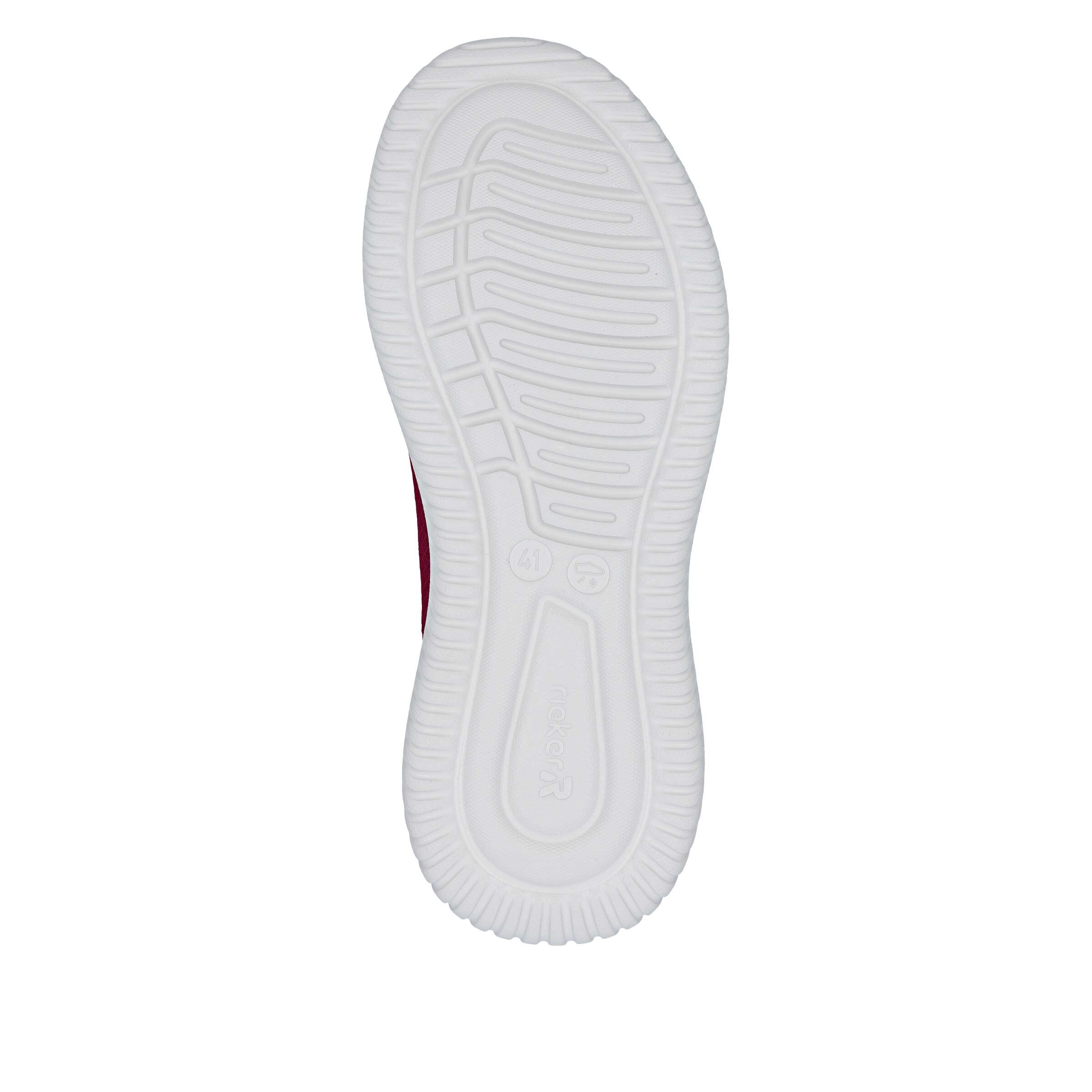 Rieker Sneakers 'B9655' in Red