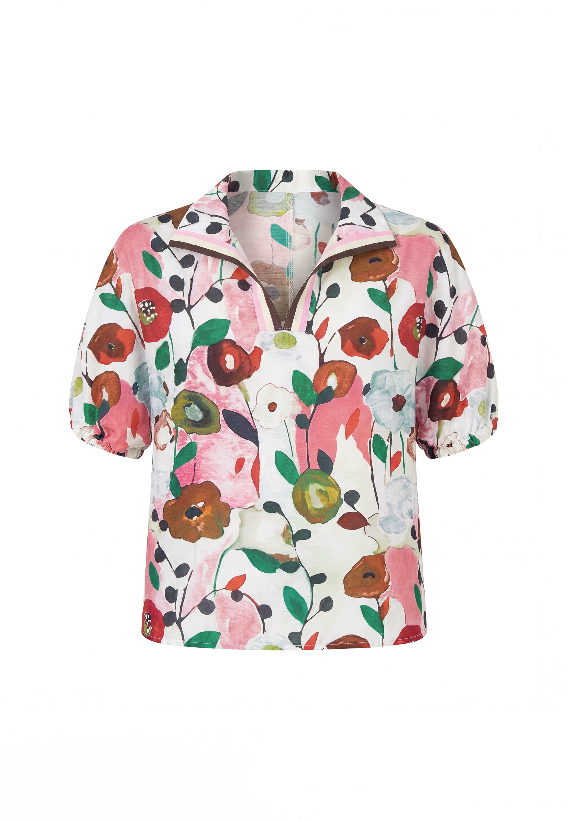 Usha - Blusa en Mezcla de colores: frente