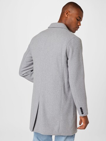 SELECTED HOMME Between-Seasons Coat 'Hagen' in Grey